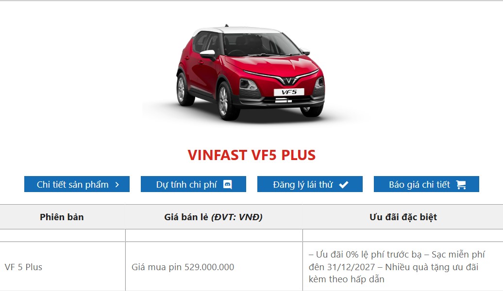 vf 5 tại biên hoà